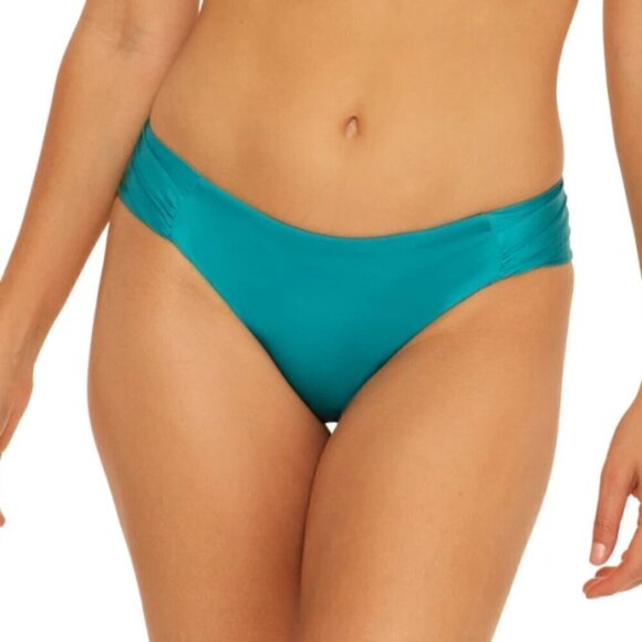 Trina Turk 'Monaco' Ruched-Tab Side Hipster Bikini Bottom, Ceramic - Picture 1 of 2